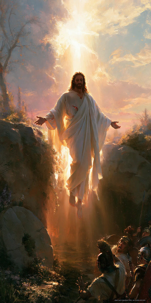 The Resurrection of Jesus Christ - Divine Light · Portrait n° 1