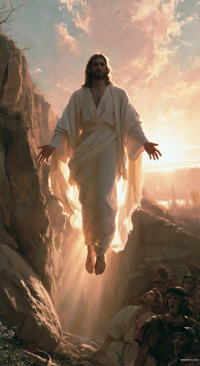 The Resurrection of Jesus Christ - Divine Light · Portrait n° 8