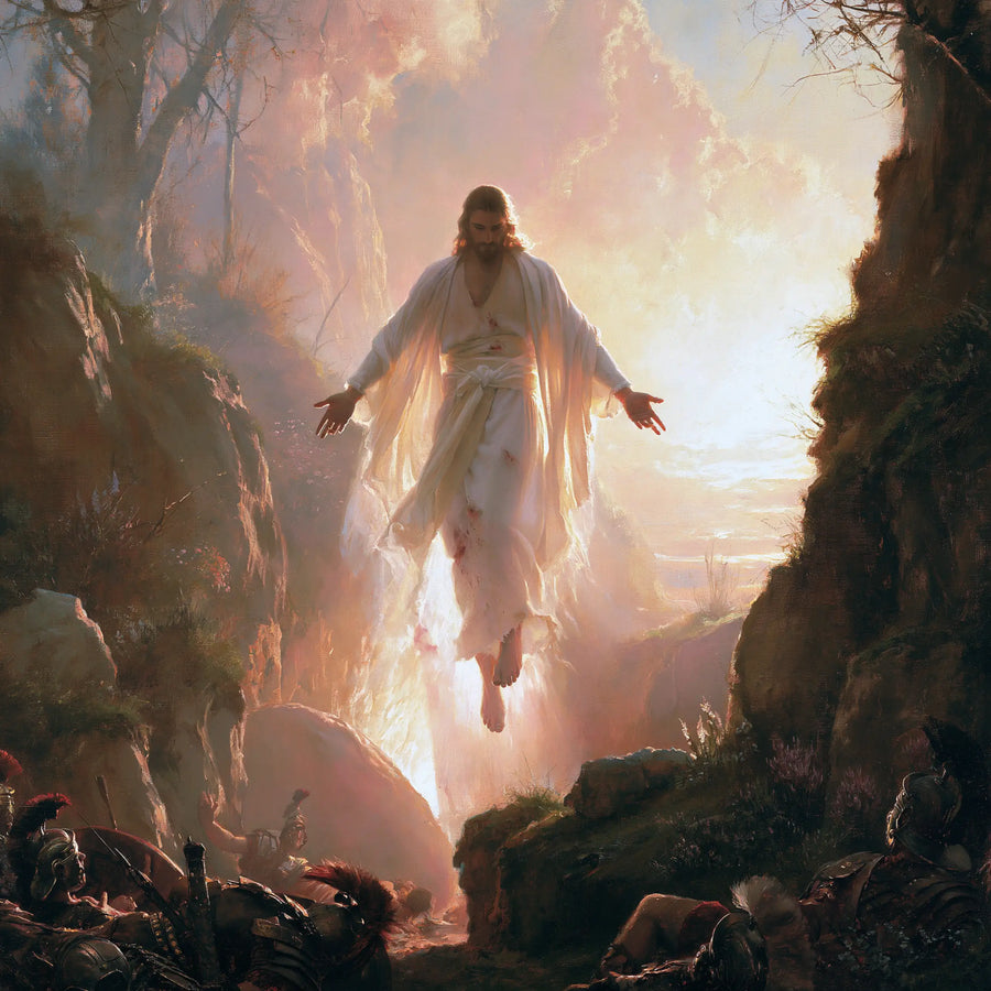 The Resurrection of Jesus Christ - Divine Light · Square n° 2