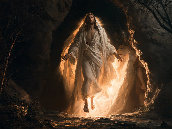 The Resurrection of Jesus Christ - Explosion of Movement · Landscape n° 6