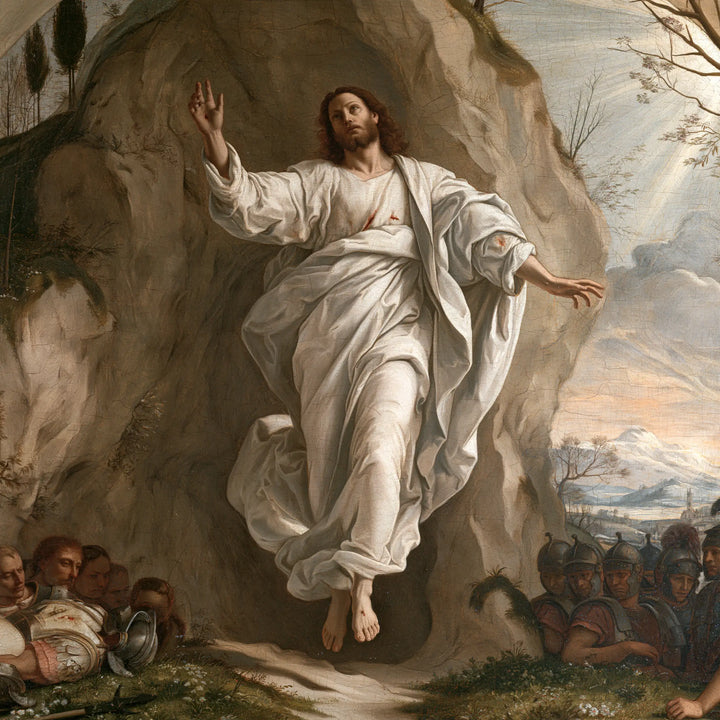 The Resurrection of Jesus Christ - Florentine Renaissance · Square n° 2
