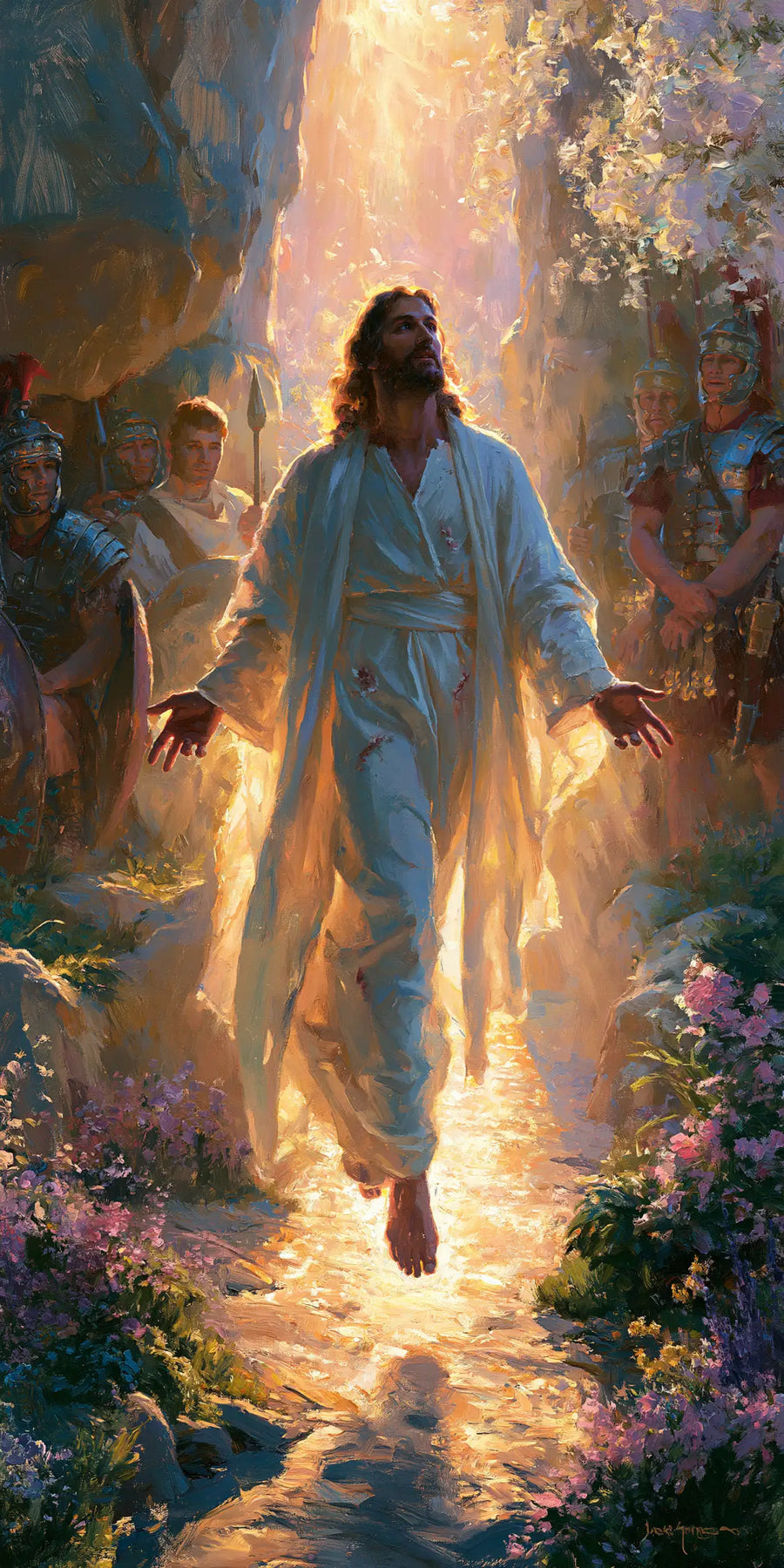 The Resurrection of Jesus Christ - Impressionist · Portrait n° 1