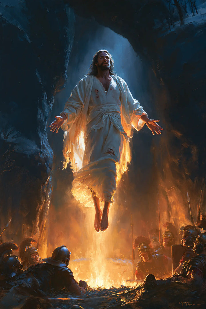 The Resurrection of Jesus Christ — The Face in the Vault’s Ray