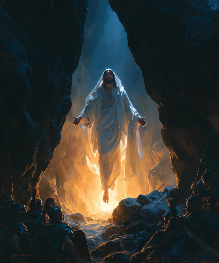 The Resurrection of Jesus Christ — Radiance in the Pointed Gorge