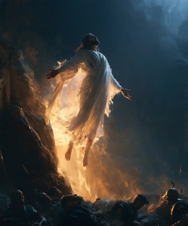 The Resurrection of Jesus Christ — The Body Turned in the Night Breath