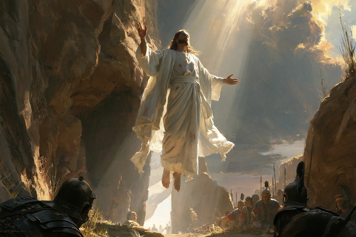 The Resurrection of Jesus Christ — The Sky between the Rock Walls