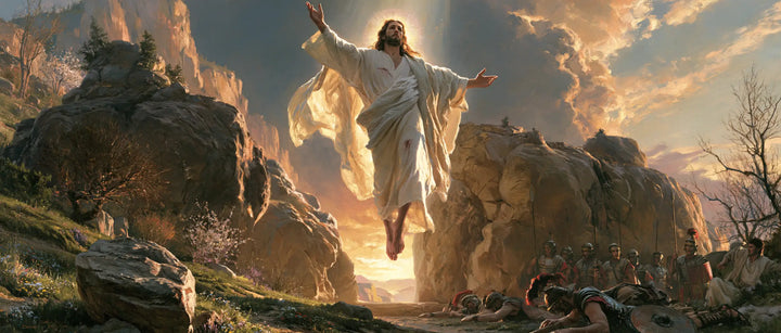 The Resurrection of Jesus Christ — The Raised Hand in the Bright Valley