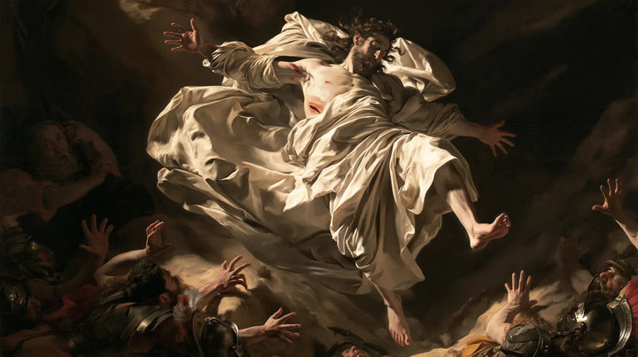 The Resurrection of Jesus Christ — The Gaze above the Outstretched Palms