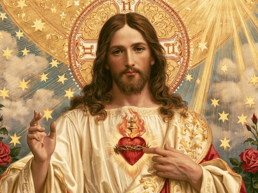 Sacred Heart of Jesus – Symbolist · Landscape no. 6