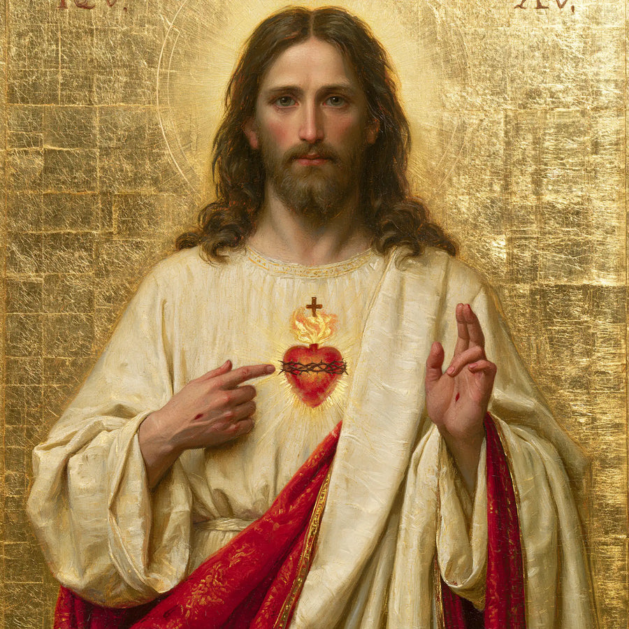 Sacred Heart of Jesus - Sacred Gold · Square n° 5