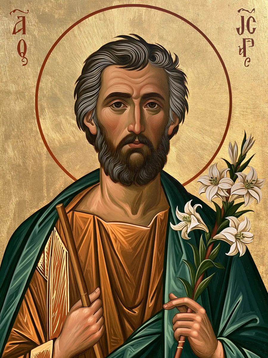 Saint Joseph – Sacred Gold · Portrait no. 12