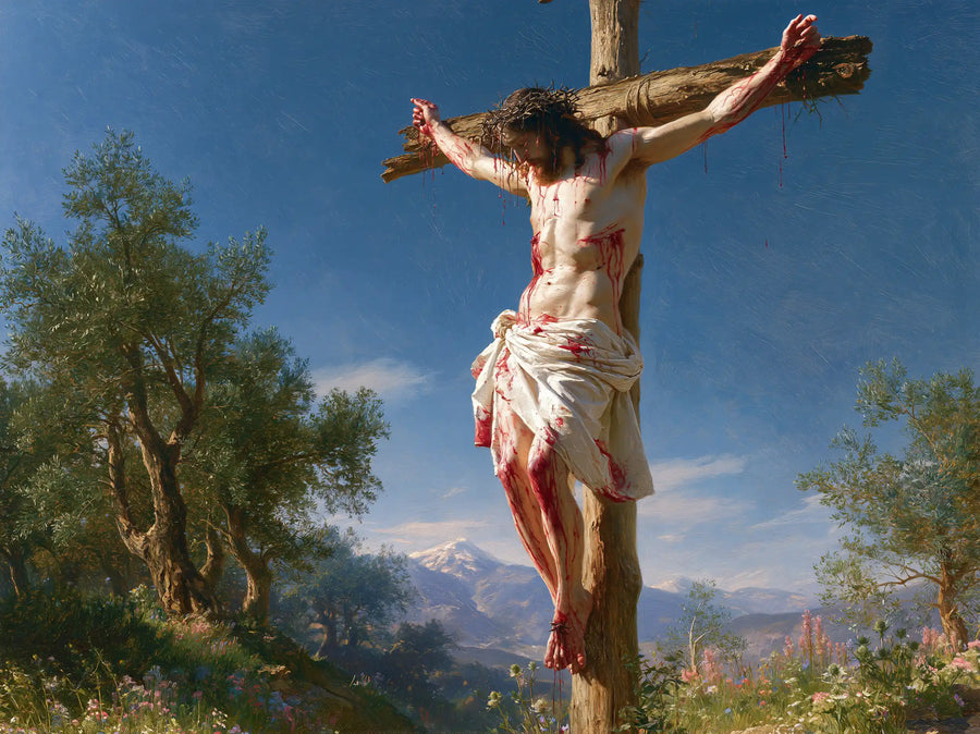 The Crucifixion – Indigo Vigil at Calvary