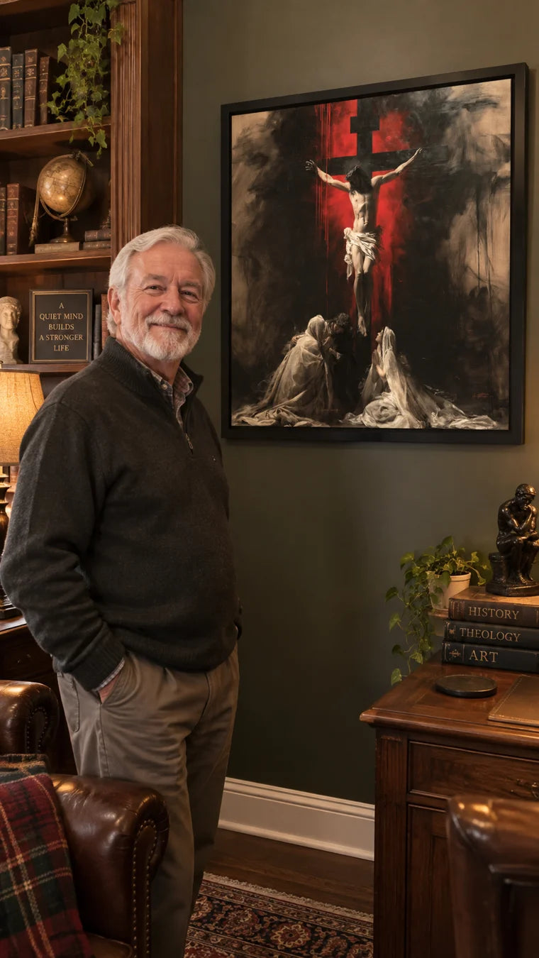 Kunstwerken in echte interieurs