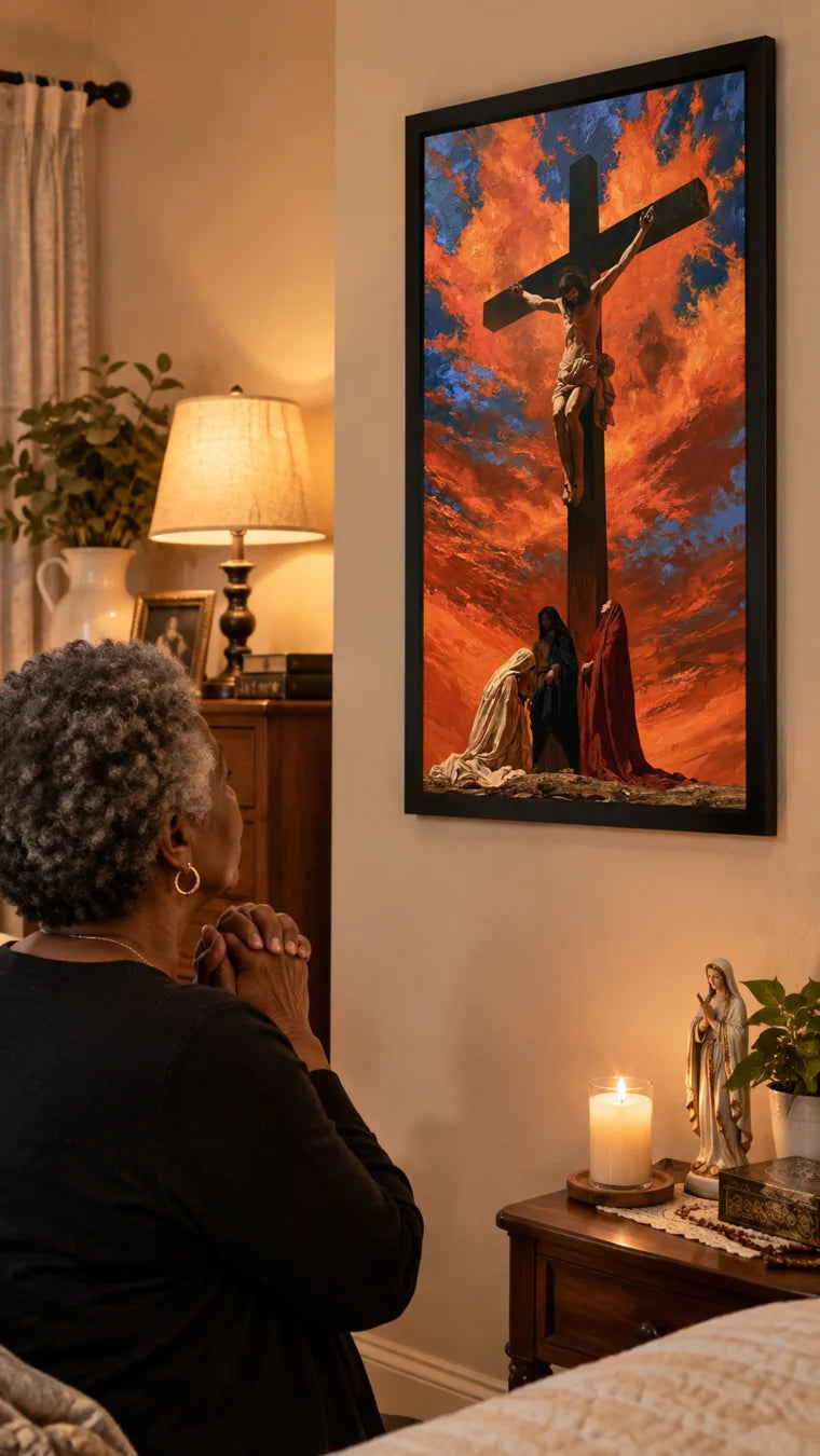 Kunstwerken in echte interieurs
