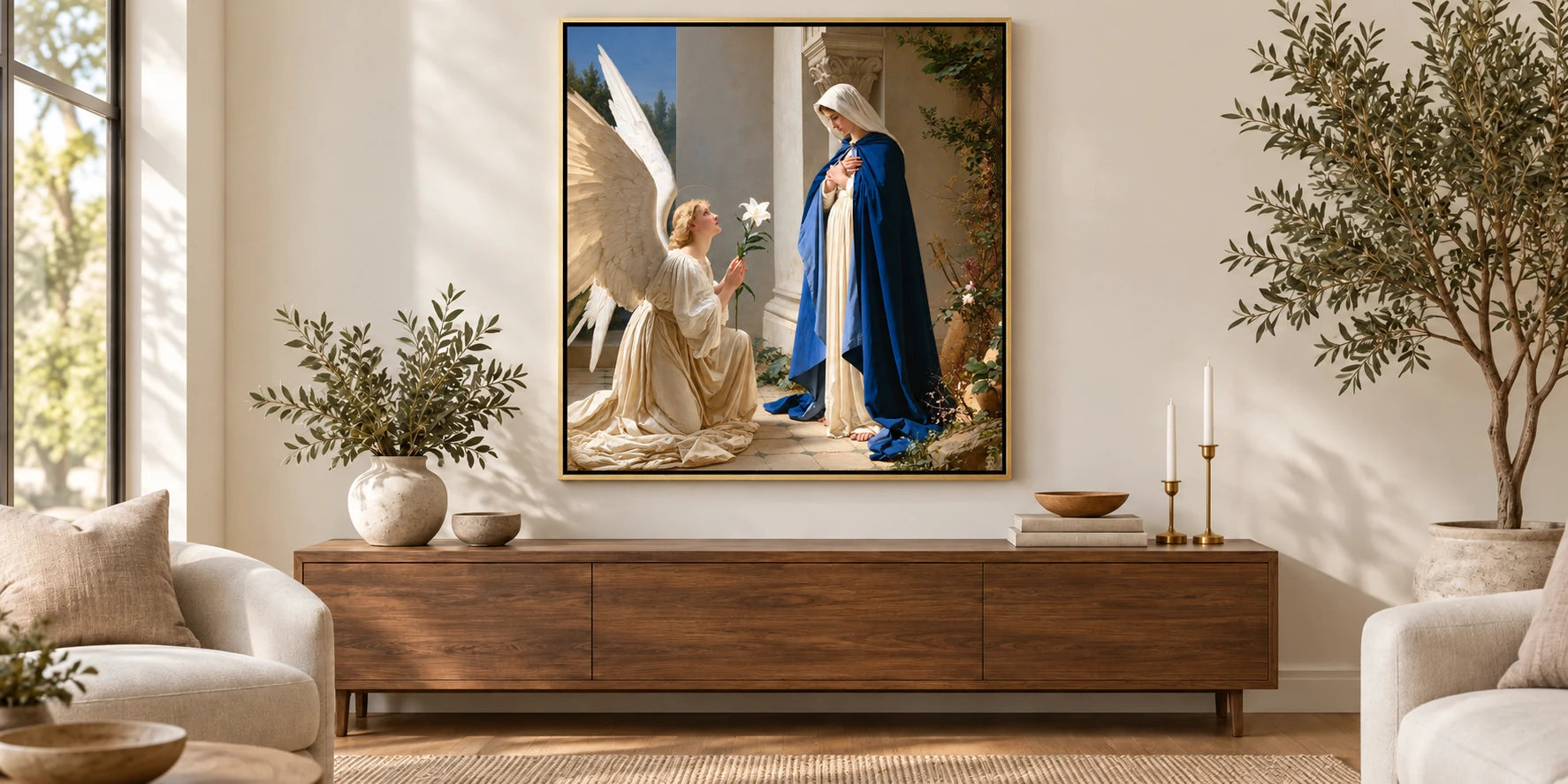 The Annunciation – Impressionist Garden
